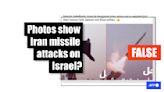 Post falsely links old unrelated photos to Iran's missile attack on Israel