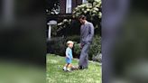 Prince William shares childhood photo of him and King Charles III for Father’s Day