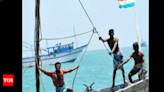 Sri Lankan navy detains ten Indian fishermen; sailor dies | Chennai News - Times of India