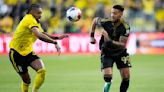 Crew race to 2-goal lead in 1st half, hold on to beat LAFC 2-1 for 3rd MLS Cup