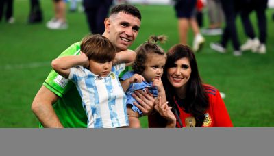 Copa América: el aliento de los hijos del Dibu Martínez en el debut de Argentina frente a Canadá