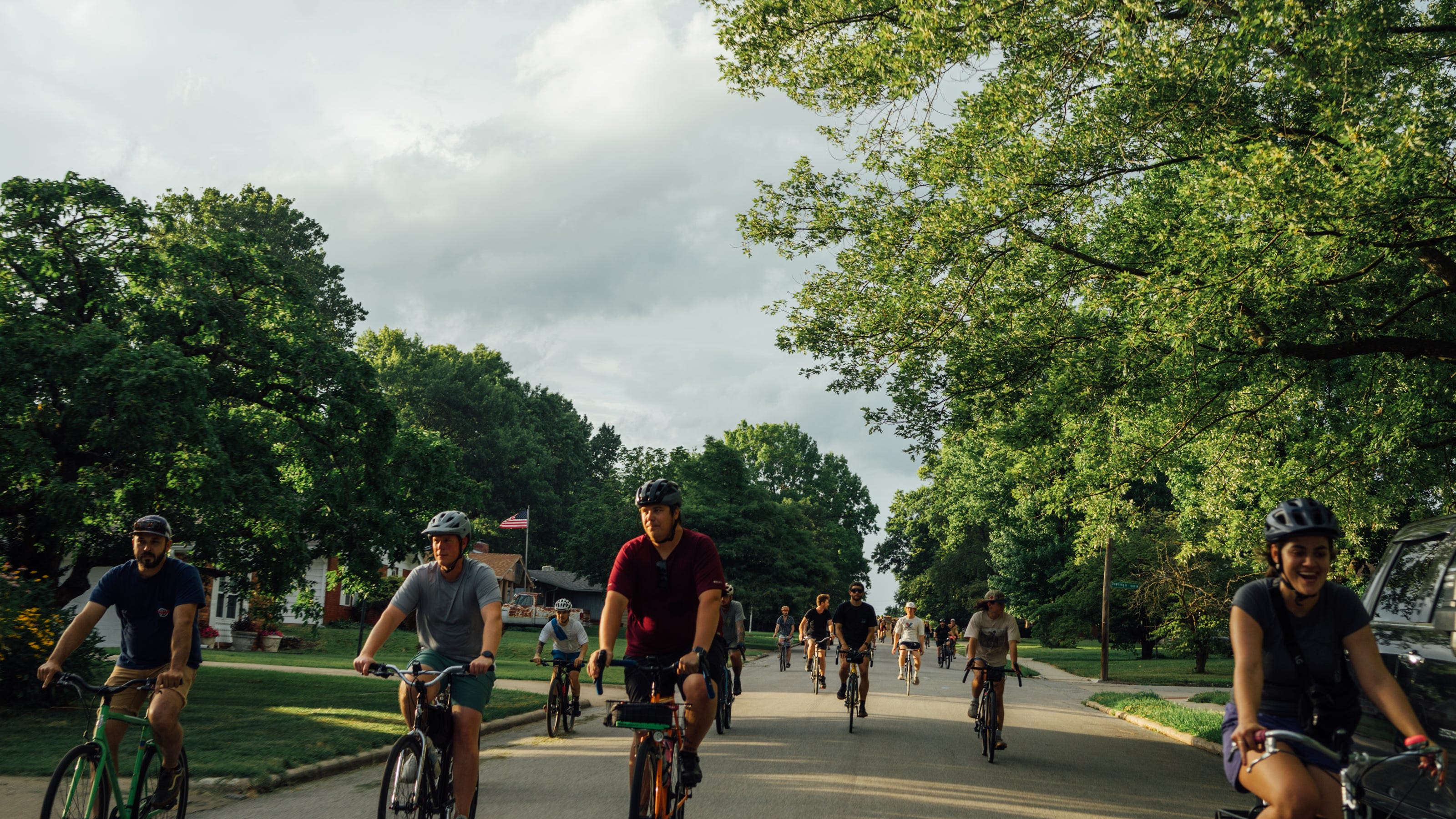 No spandex needed for this 'fun and easy' weekly community bike ride