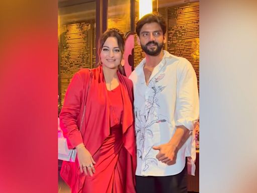 Newlywed Sonakshi Sinha Still Graces Her Bridal Red Charm, This Time In A Co-Ord Set