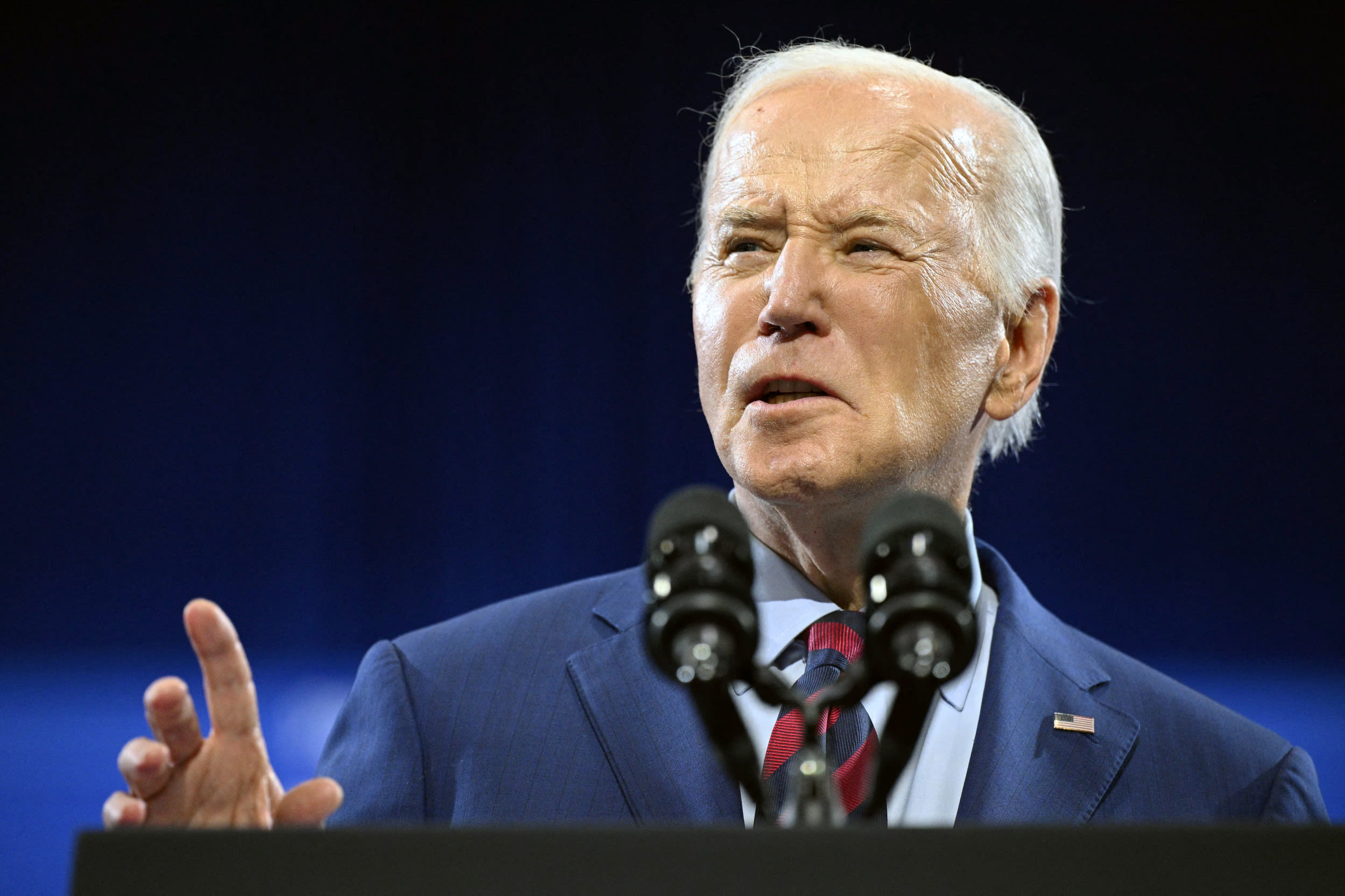 Biden slammed for being "authoritarian" after protest comments