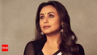 I choose a script that resonates with me as an Indian woman: Rani Mukerji | Hindi Movie News - Times of India