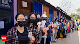 Nagaland civic body polls take place after 20 years, voter turnout at 80% | India News - Times of India