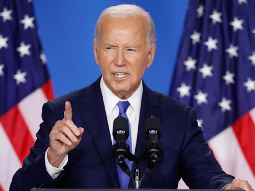 Biden Starts Presser With Gaffe, Ends With Vow to Stay in Race — Unless…