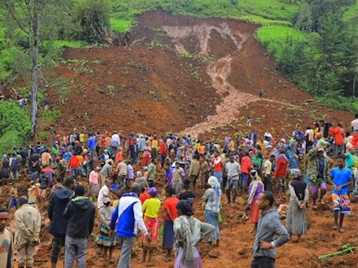 Ethiopia landslides: Scramble to send aid after landslide kills over 200