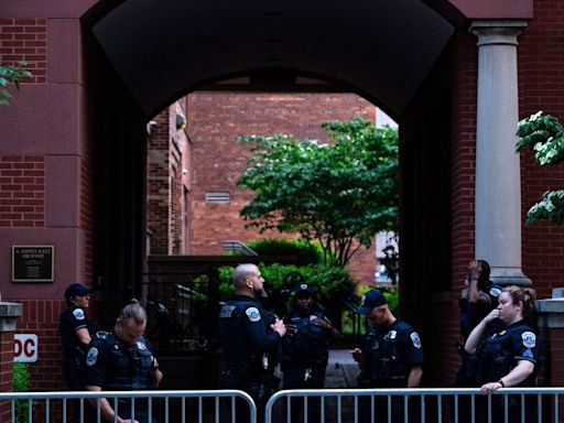 House hearing on George Washington University protest canceled after police clear out encampment and arrest over 30