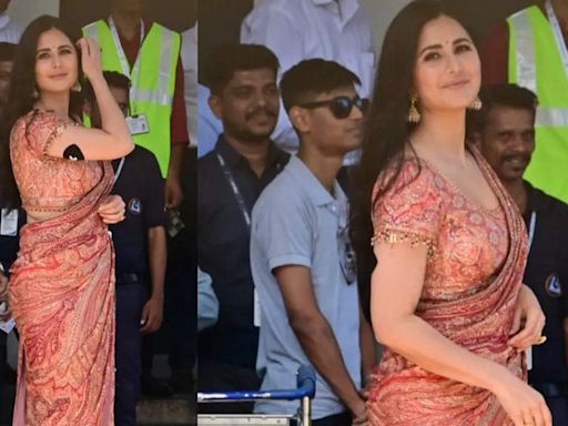 Katrina Kaif sparks health concerns as she gets spotted with a black patch; which could be to monitor diabetes or fitness; worried fans ask, 'Is she okay?' | Hindi Movie News - Times of India