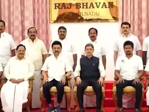 Udhayanidhi Stalin elevated as Tamil Nadu deputy CM; Senthil Balaji, 3 other ministers take oath