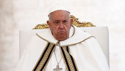 Pope Francis slams world's 'shameful inability' to stop Israel-Hamas war