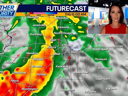 Chicago braces for active weather pattern, showers and storms expected