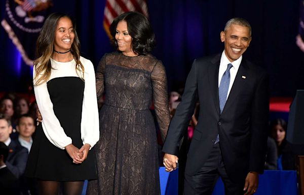 Michelle and Barack Obama Celebrate Daughter Malia's Birthday with Sweet Throwback Photos: 'Still Willing to Hold Your Dad’s Hand'