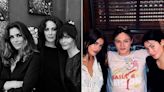 Cindy Crawford, Christy Turlington, Helena Christensen and Their Look-Alike Kids Pose for Hangout Photos