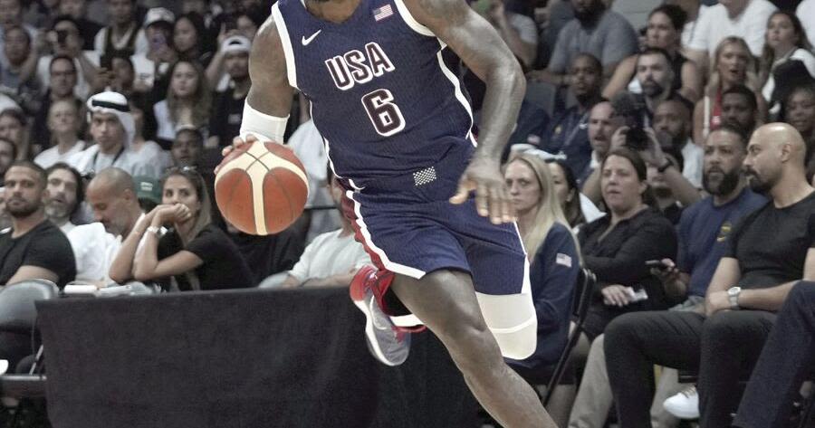 Center of attention: James returns to Olympics with goal of proving U.S. hoops dominance