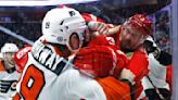 Kane scores 2 regulation goals, another in shootout in Red Wings' 7-6 win over Flyers