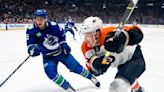 Joel Farabee stars as the Philadelphia Flyers beat the Vancouver Canucks 4-1