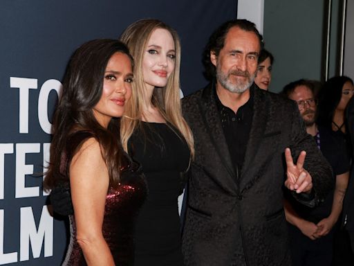 TIFF 2024 Jolie, Hayek bring Hollywood dazzle to Toronto at 'Without Blood' debut