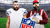 Jason Kelce hilariously calls out Travis Kelce for claiming he wanted to play for Cowboys