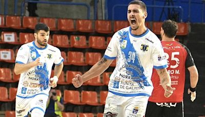 30-42: La superioridad del Cangas deja casi sin opciones de ascenso a la Liga ASOBAL al UBU San Pablo