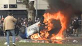 Enfrentamientos en las afueras del Congreso de Argentina, en medio de votación de Ley de Bases, un controvertido paquete legislativo clave para el oficialismo
