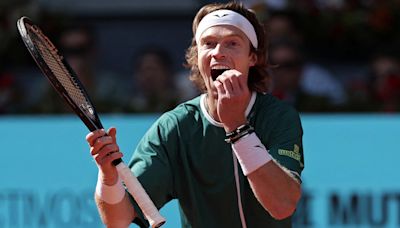 Andrey Rublev vence a Fritz y jugará Final de Masters 1000 de Madrid