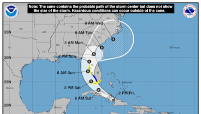 Tropical Depression Four forms, expected to be Tropical Storm Debby before Florida landfall. See expected impacts
