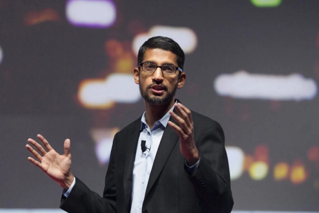 Sundar Pichai Finally Responds To Microsoft CEO's Comments About Making Google Dance: 'One Of The Ways You Can...