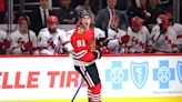 10 observations: Frank Nazar scores first NHL goal in debut as Blackhawks lose to Hurricanes in home finale