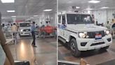 Vídeo: policiais entram com SUV em hospital para prender enfermeiro