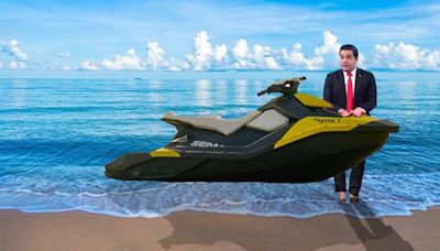 ‘Jetski’ contra submarino nuclear