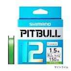 樂釣網路釣具 ｜ SHIMANO PITBULL 12股編職 PE線 200m