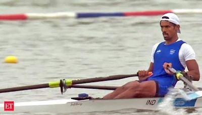 Paris Olympics: Indian rower Balraj Panwar reaches men's singles sculls quarterfinals - The Economic Times