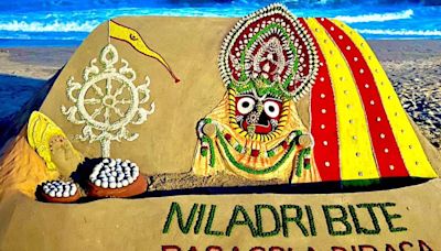 Rath Yatra 2024: On Niladri Bije And Rasagola Dibasa, Sudarsan Pattnaik Shares Heartlfelt Sand Art Creations