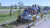 Railbiking is a new family activity to try out in Colorado town of Erie