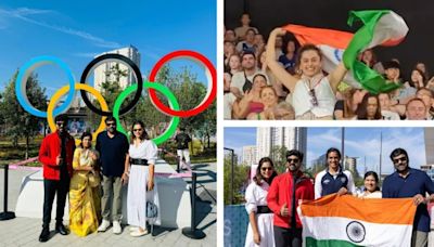 5 moments shared by Ram Charan, Taapsee Pannu, Chiranjeevi from Olympics 2024 in Paris