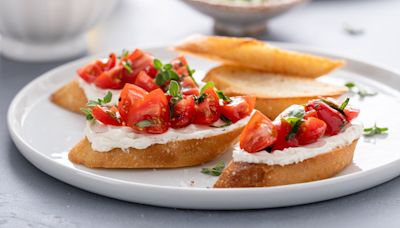 Cream Cheese And Bruschetta Is The 2-Ingredient Dip Of The Summer