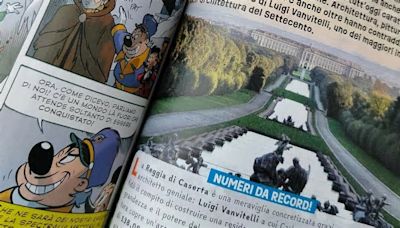 Zio Paperone y la inspiración real de la Reggia di Caserta