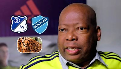 Tino Asprilla revivió polémica con Bolívar y arremetió contra los jugadores de Millonarios: “Son de carbón y de leña”