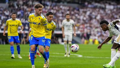 ¡Ojo a la acción de Vinicius ante el Cádiz!