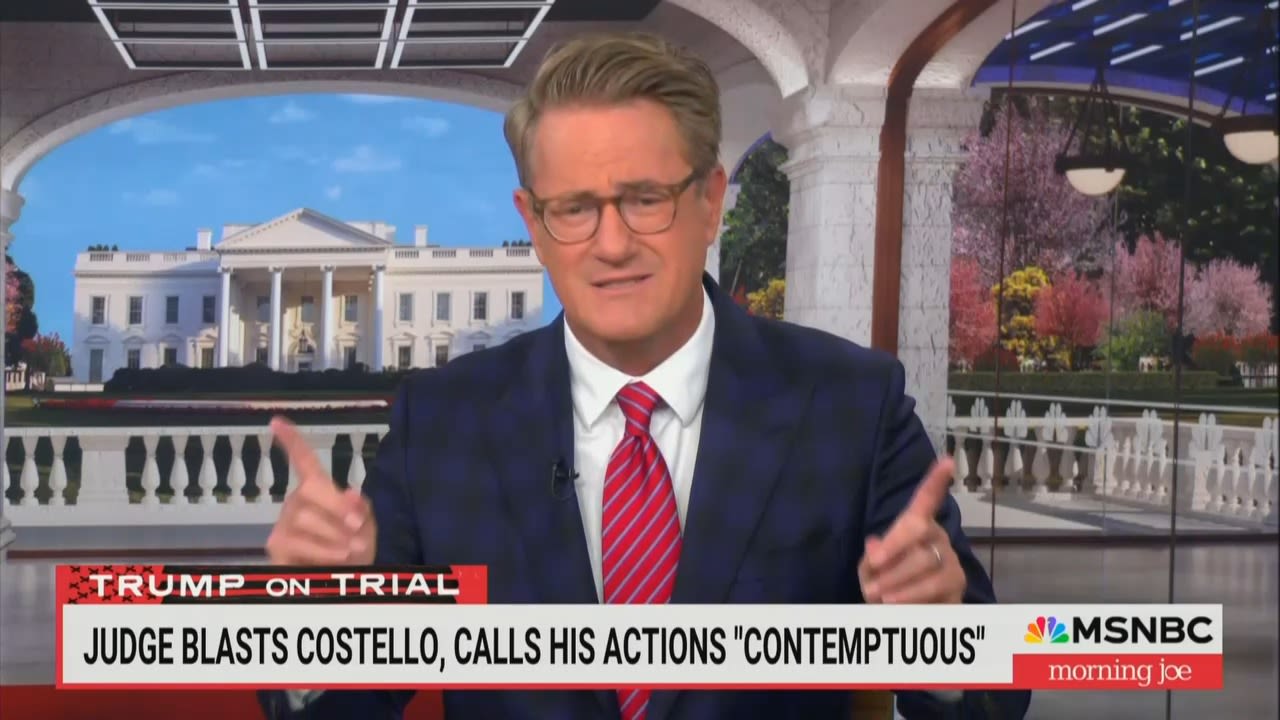 Joe Scarborough Calls Out the ‘Rank Bullsh*t’ of Trump Attacking ‘Double Standard’ of the Judicial System