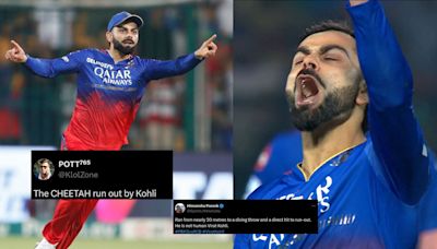 Virat Kohli Sets The Internet On Fire With His 'Magic' Run-Out At 35 Years Of Age; Fans Call Him 'Flash'