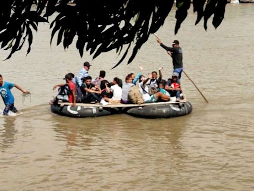 México triplica la cantidad de migrantes "irregulares" detenidos en lo que va de 2024