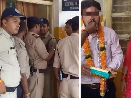 Hindu Youth Ties Knot With Muslim Girl Amid Police Protection In Jabalpur; Girl's Parents Create Ruckus (WATCH)