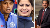 Rahul Dravid and Anand Mahindra's reaction to Manu Bhaker’s inspiring comeback at Paris Olympics is pure gold - The Economic Times