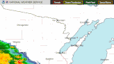 Two waves of thunderstorms expected to rumble through Fox Valley today