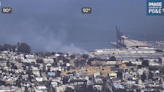 Fire breaks out at Pier 80 in San Francisco with ‘lots of smoke’