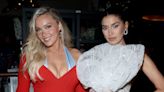 Camille Kostek and Nicole Williams English Opt for Bold Leather Ensembles at F1 Grand Prix