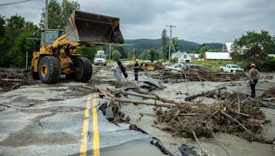 ‘Catastrophic flooding’ forces water rescues in Vermont after 1-in-1,000-year rainfall event